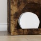 vidaXL Πλαϊνό γραφείο ELST Καπνιστό Δρύς 40 x 35 x 100.5 εκ