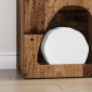 vidaXL Πλαϊνό γραφείο ELST Παλιό ξύλο 40 x 35 x 100.5 εκ