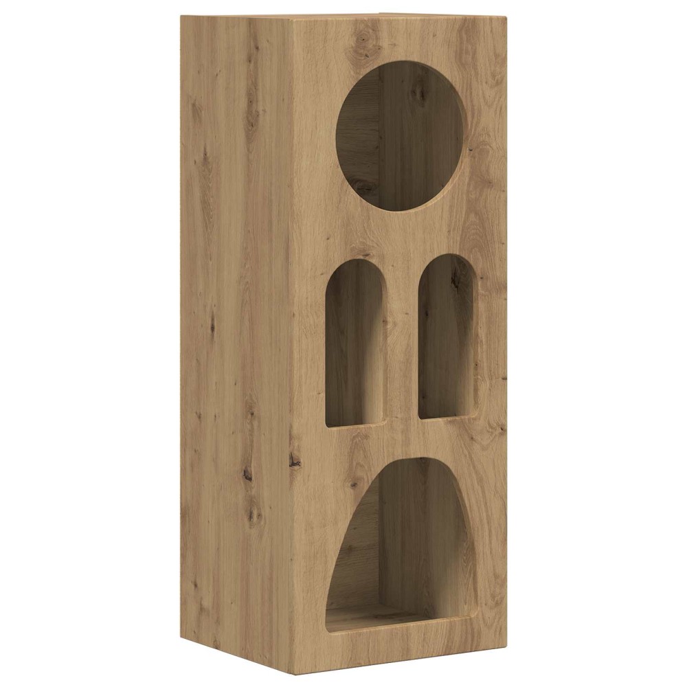 vidaXL Πλαϊνό γραφείο ELST Artisan Oak 40 x 35 x 100.5 εκ