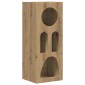 vidaXL Πλαϊνό γραφείο ELST Artisan Oak 40 x 35 x 100.5 εκ