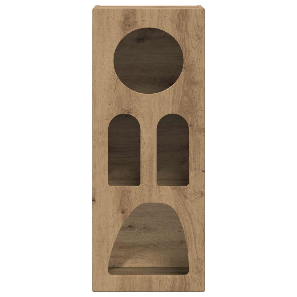 vidaXL Πλαϊνό γραφείο ELST Artisan Oak 40 x 35 x 100.5 εκ