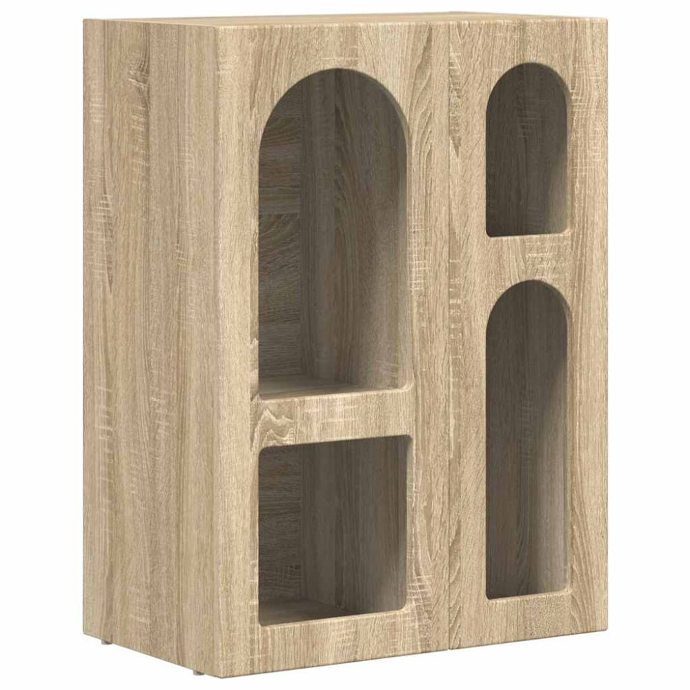 vidaXL Πλαϊνό γραφείο ELST Δρύς Sonoma 59 x 35 x 80.5 εκ.