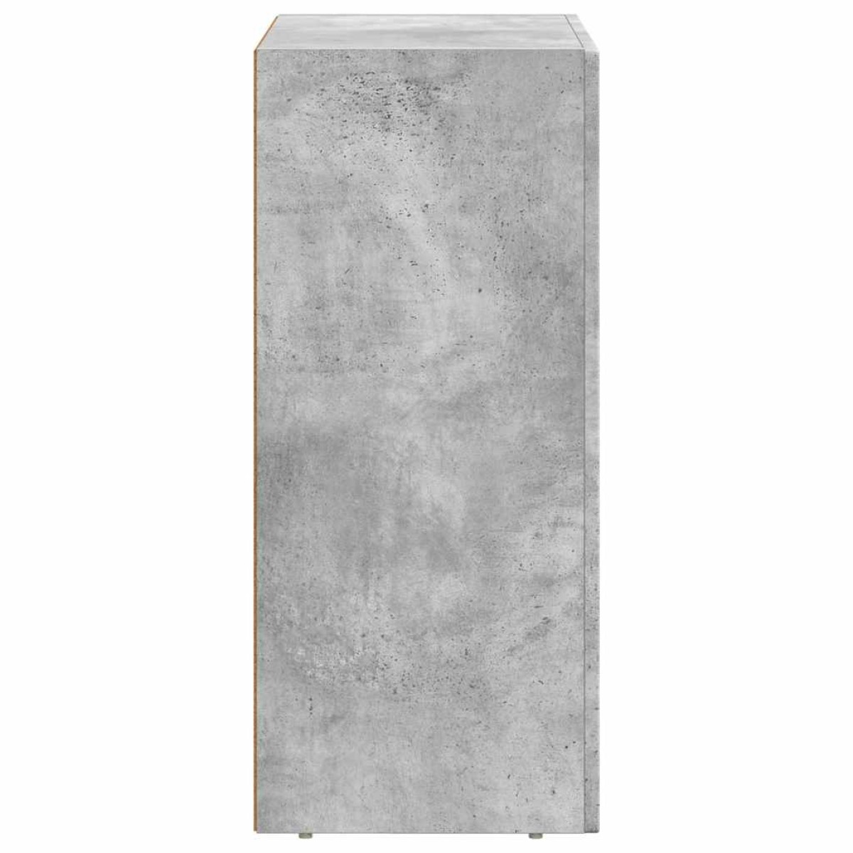 vidaXL Πλαϊνό γραφείο ELST Σκυρόδεμα Γκρι 59 x 35 x 80.5 εκ.