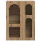 vidaXL Πλαϊνό γραφείο ELST Artisan Oak 59 x 35 x 80.5 εκ.