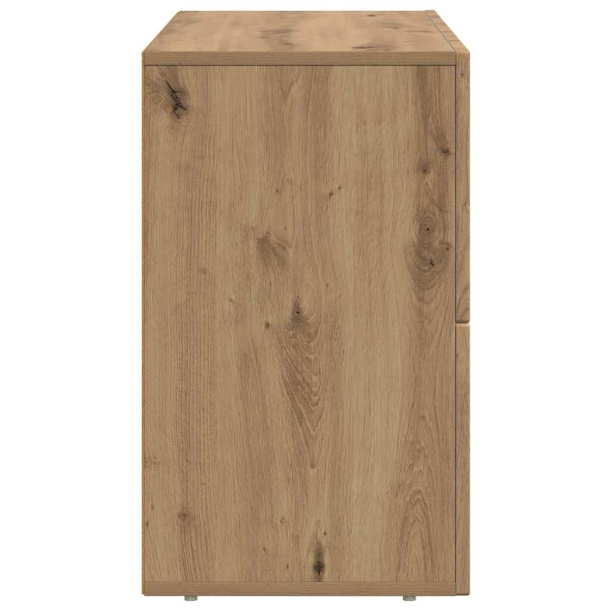 vidaXL Πλαϊνό γραφείο ELST Artisan Oak 80.5 x 35 x 59 εκ.