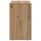 vidaXL Πλαϊνό γραφείο ELST Artisan Oak 80.5 x 35 x 59 εκ.