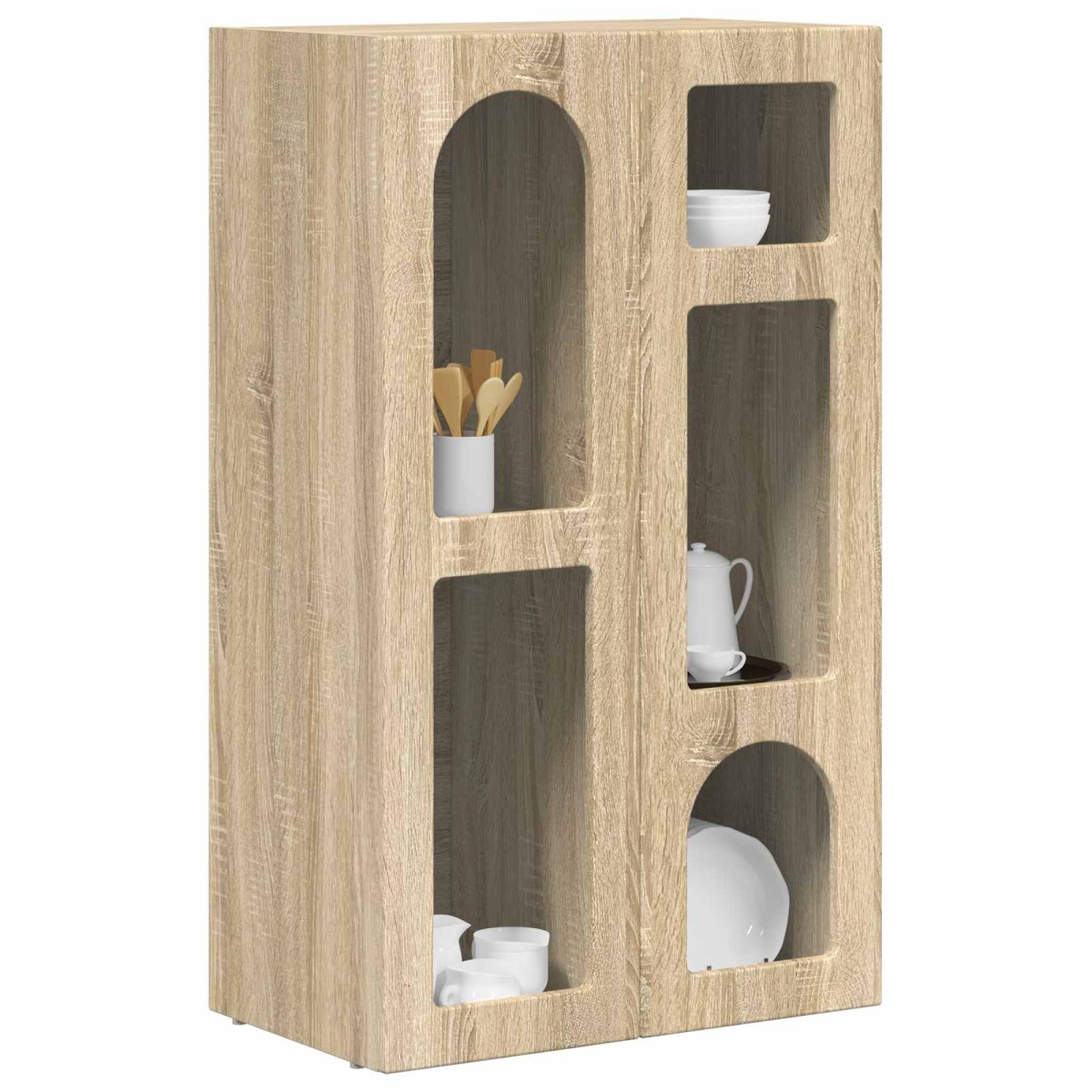 vidaXL Πλαϊνό γραφείο ELST Δρύς Sonoma 59 x 35 x 100,5 εκ