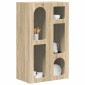 vidaXL Πλαϊνό γραφείο ELST Δρύς Sonoma 59 x 35 x 100,5 εκ