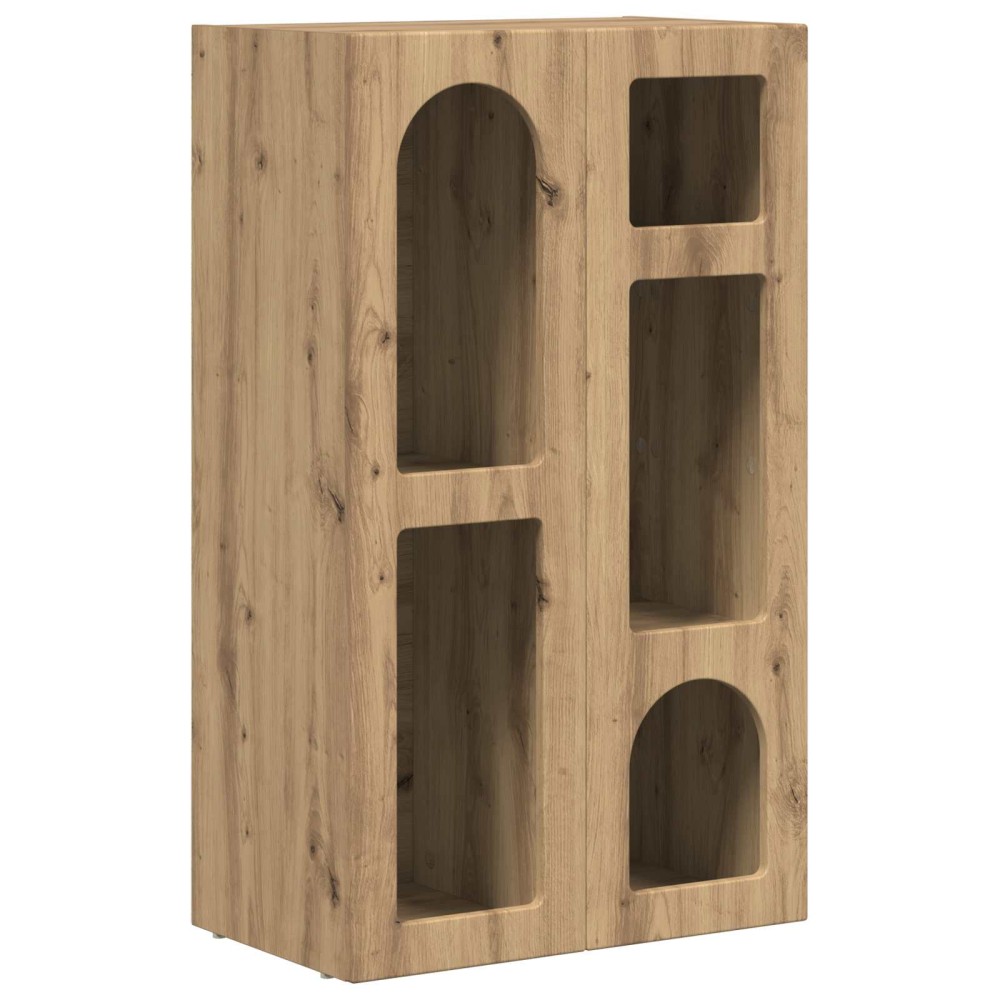 vidaXL Πλαϊνό γραφείο ELST Artisan Oak 59 x 35 x 100,5 εκ