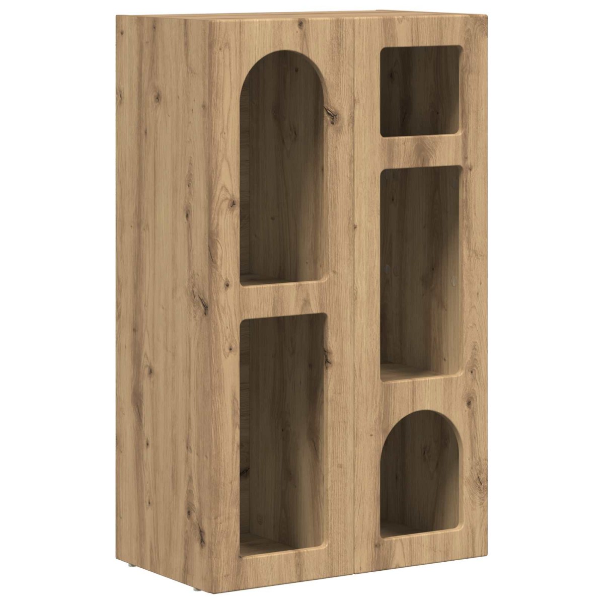 vidaXL Πλαϊνό γραφείο ELST Artisan Oak 59 x 35 x 100,5 εκ