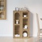 vidaXL Πλαϊνό γραφείο ELST Artisan Oak 59 x 35 x 100,5 εκ