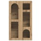 vidaXL Πλαϊνό γραφείο ELST Artisan Oak 59 x 35 x 100,5 εκ