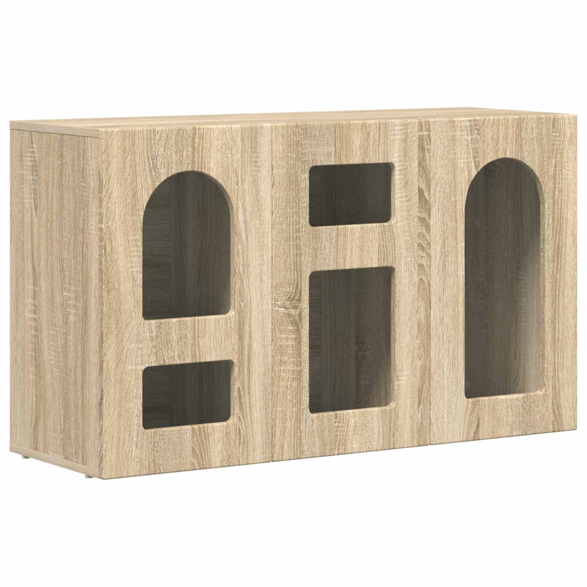 vidaXL Πλαϊνό γραφείο ELST Δρύς Sonoma 100 x 35 x 59 εκ