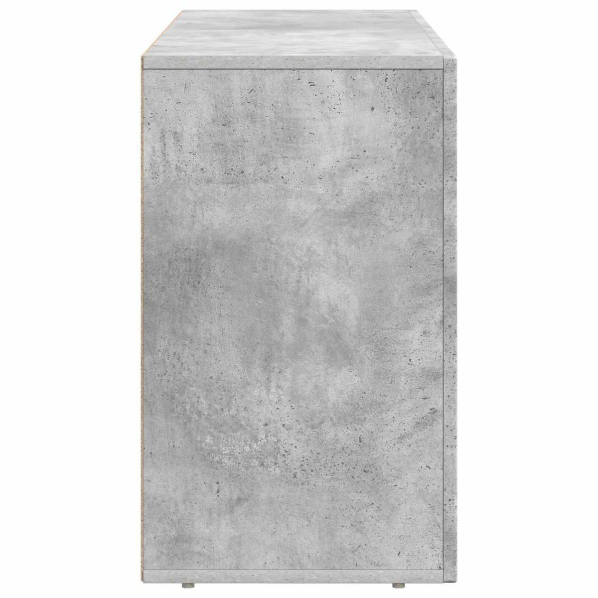 vidaXL Πλαϊνό γραφείο ELST Σκυρόδεμα Γκρι 100 x 35 x 59 εκ