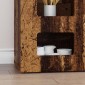 vidaXL Πλαϊνό γραφείο ELST Παλιό ξύλο 100 x 35 x 59 εκ