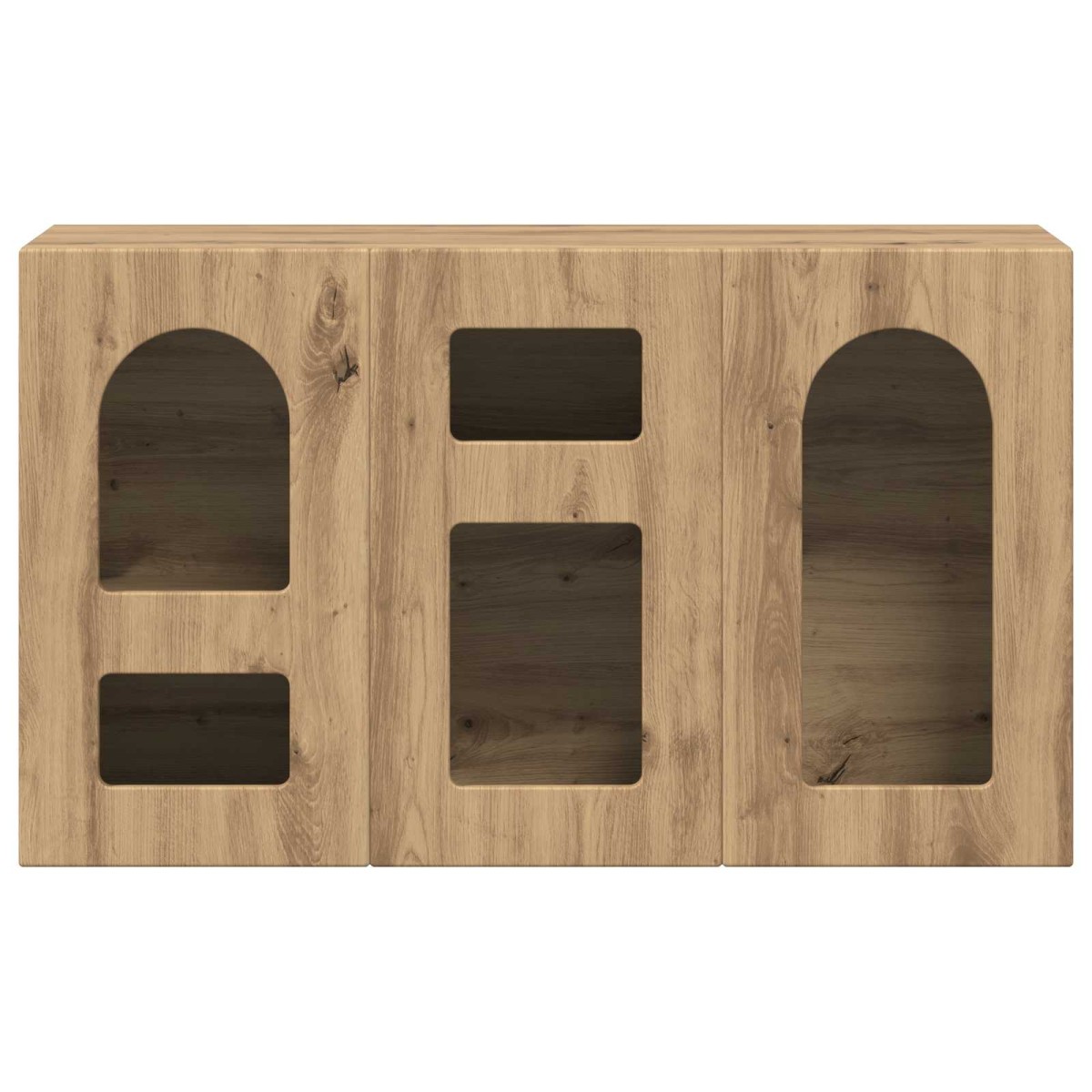 vidaXL Πλαϊνό γραφείο ELST Artisan Oak 100 x 35 x 59 εκ