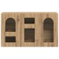 vidaXL Πλαϊνό γραφείο ELST Artisan Oak 100 x 35 x 59 εκ