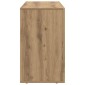 vidaXL Πλαϊνό γραφείο ELST Artisan Oak 100 x 35 x 59 εκ