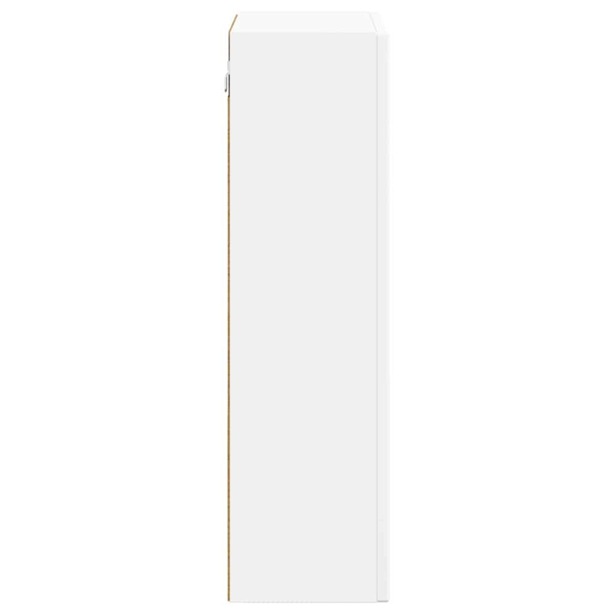 vidaXL Κρεμαστό ντουλάπι με ράφι ELST Λευκό 59 x 20 x 71,5 εκ