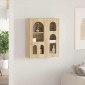 vidaXL Κρεμαστό ντουλάπι με ράφι ELST Sonoma Δρυς 59 x 20 x 71,5 εκ