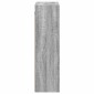 vidaXL Κρεμαστό ντουλάπι με ράφι ELST Γκρι Sonoma 59 x 20 x 71,5 εκ