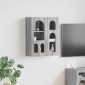 vidaXL Κρεμαστό ντουλάπι με ράφι ELST Γκρι Sonoma 59 x 20 x 71,5 εκ