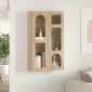 vidaXL Κρεμαστό ντουλάπι με ράφι ELST Sonoma Δρυς 59 x 20 x 100 εκ