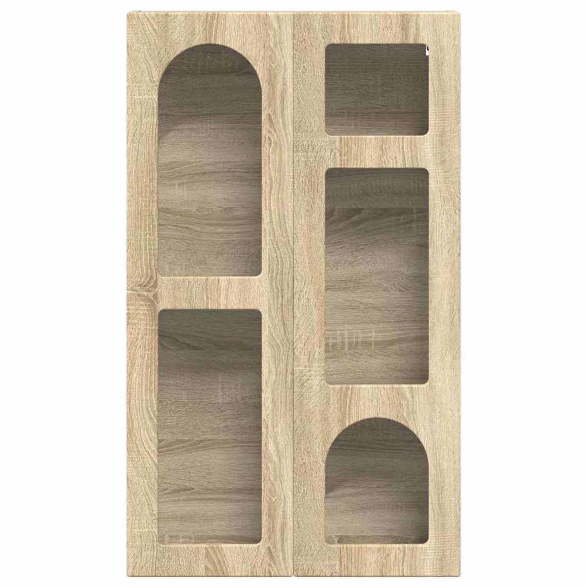 vidaXL Κρεμαστό ντουλάπι με ράφι ELST Sonoma Δρυς 59 x 20 x 100 εκ