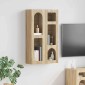 vidaXL Κρεμαστό ντουλάπι με ράφι ELST Sonoma Δρυς 59 x 20 x 100 εκ