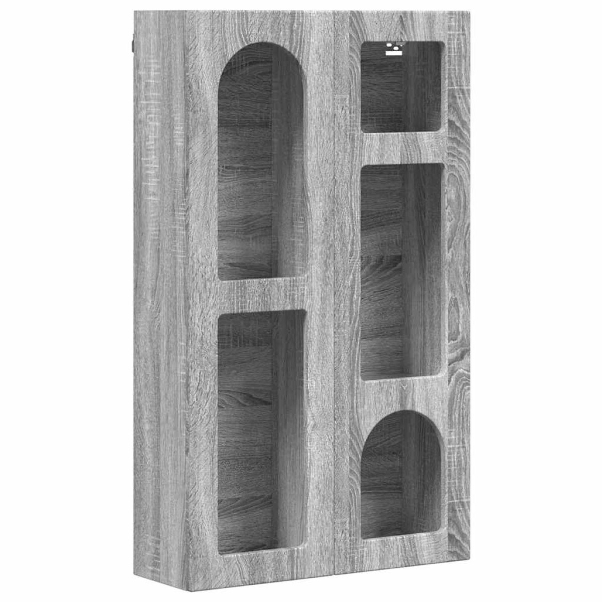 vidaXL Κρεμαστό ντουλάπι με ράφι ELST Γκρι Sonoma 59 x 20 x 100 εκ