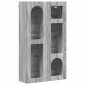 vidaXL Κρεμαστό ντουλάπι με ράφι ELST Γκρι Sonoma 59 x 20 x 100 εκ