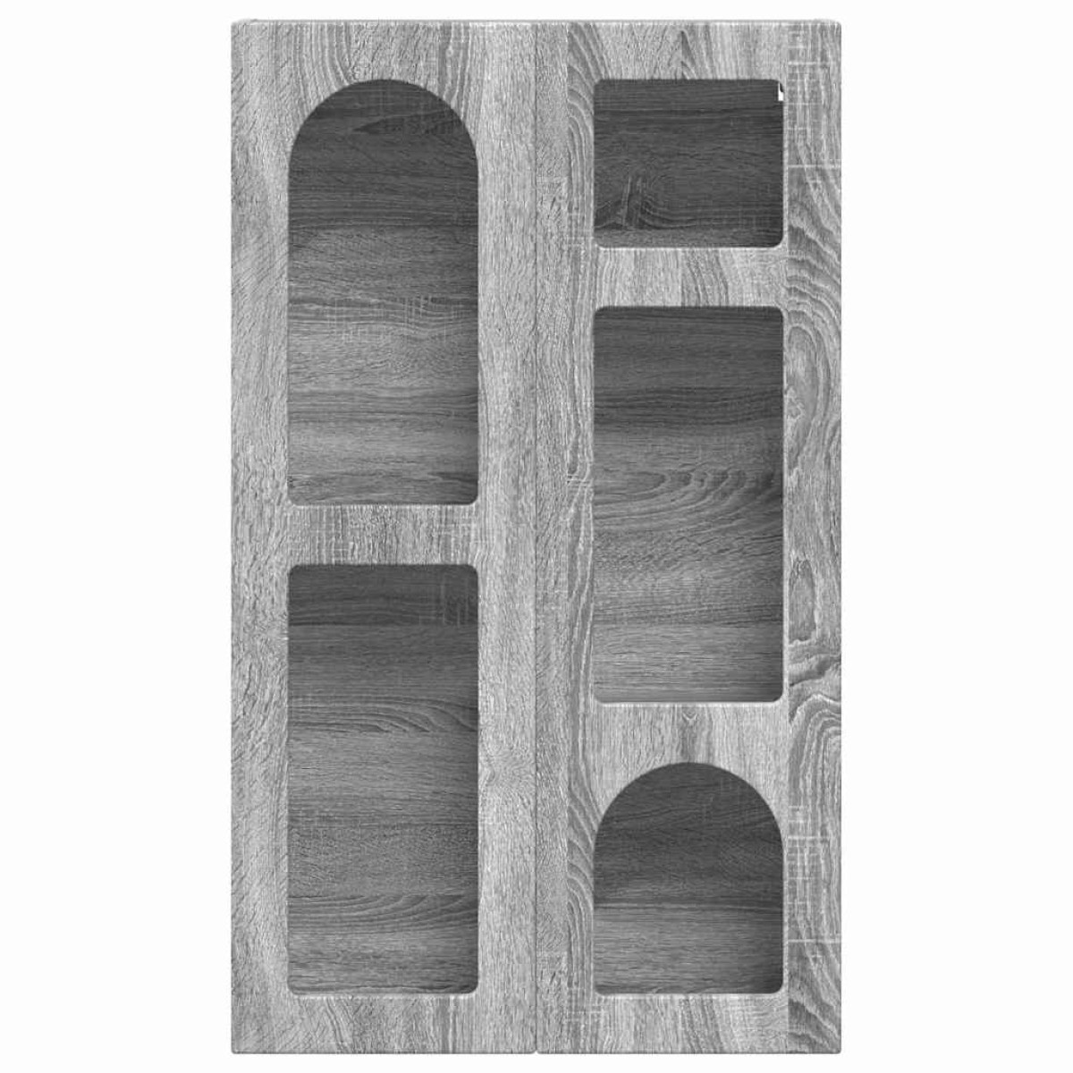 vidaXL Κρεμαστό ντουλάπι με ράφι ELST Γκρι Sonoma 59 x 20 x 100 εκ