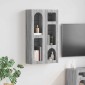 vidaXL Κρεμαστό ντουλάπι με ράφι ELST Γκρι Sonoma 59 x 20 x 100 εκ