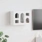 vidaXL Κρεμαστό ντουλάπι ELST Λευκό 60 x 20 x 40 εκ Επεξεργασμένο Ξύλο