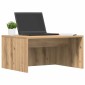vidaXL Επιτοίχιο γραφείο Artisan Oak Επεξεργασμένο Ξύλο