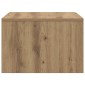 vidaXL Επιτοίχιο γραφείο Artisan Oak Επεξεργασμένο Ξύλο