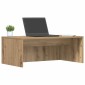 vidaXL Επιτοίχιο γραφείο Artisan Oak Επεξεργασμένο Ξύλο