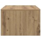 vidaXL Επιτοίχιο γραφείο Artisan Oak Επεξεργασμένο Ξύλο