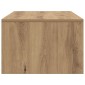 vidaXL Επιτοίχιο γραφείο Artisan Oak Επεξεργασμένο Ξύλο