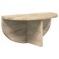 vidaXL Ράφι Τοίχου Επιτοίχιο Δρύς Sonoma 38 x 19 x 19 εκ