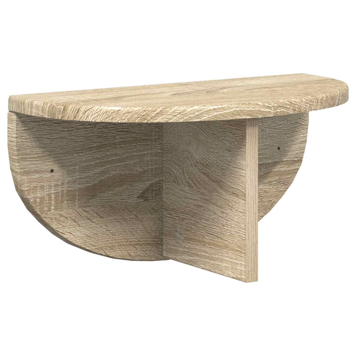 vidaXL Ράφι Τοίχου Επιτοίχιο 2 τμχ. Δρύς Sonoma 38 x 19 x 19 εκ