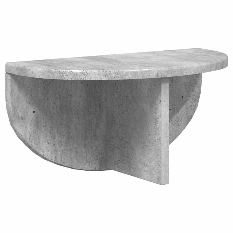 vidaXL Ράφι Τοίχου Επιτοίχιο Σκυρόδεμα Γκρι 38 x 19 x 19 εκ