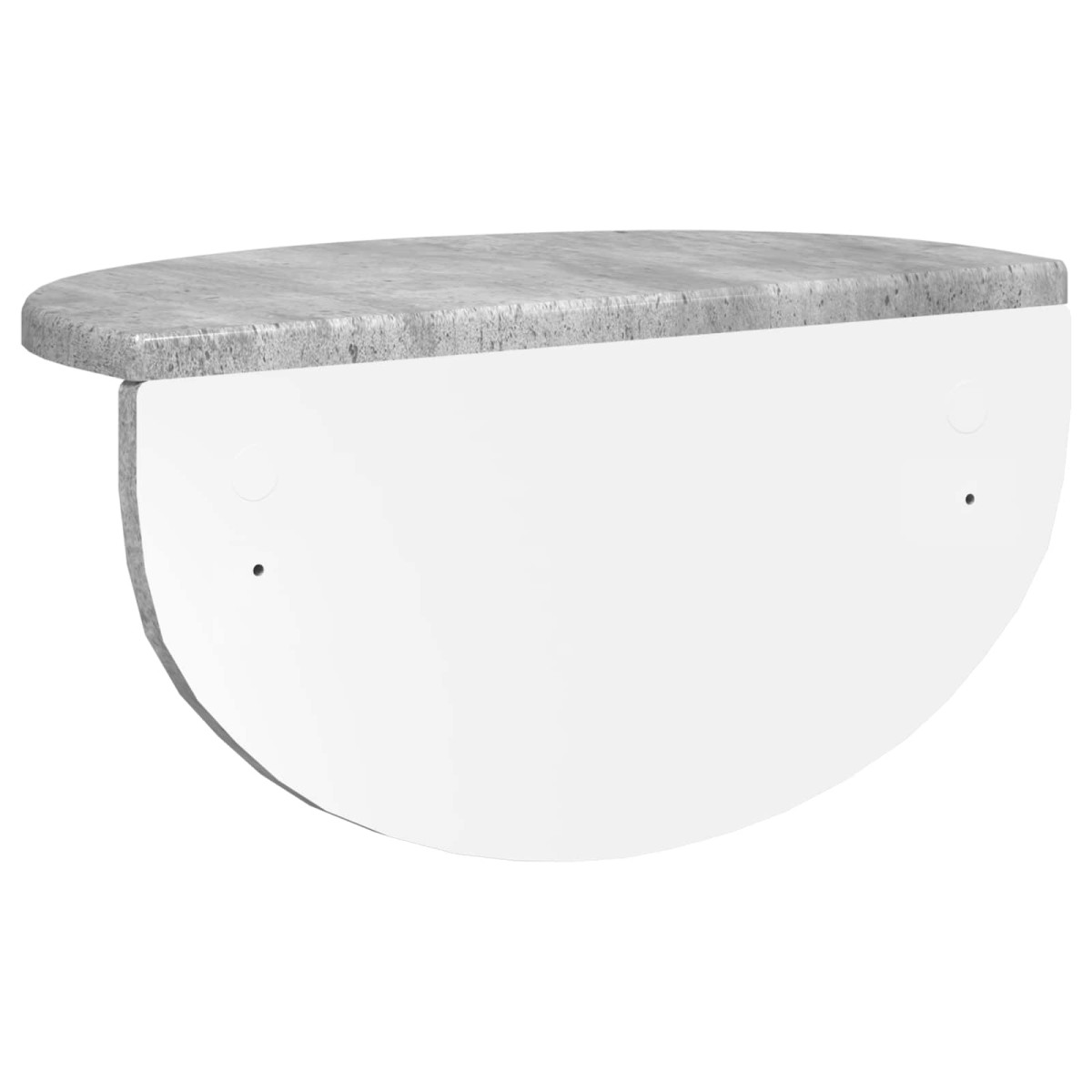 vidaXL Ράφι Τοίχου Επιτοίχιο Σκυρόδεμα Γκρι 38 x 19 x 19 εκ