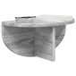 vidaXL Ράφι Τοίχου Επιτοίχιο Γκρίζο Σονομα 38 x 19 x 19 εκ