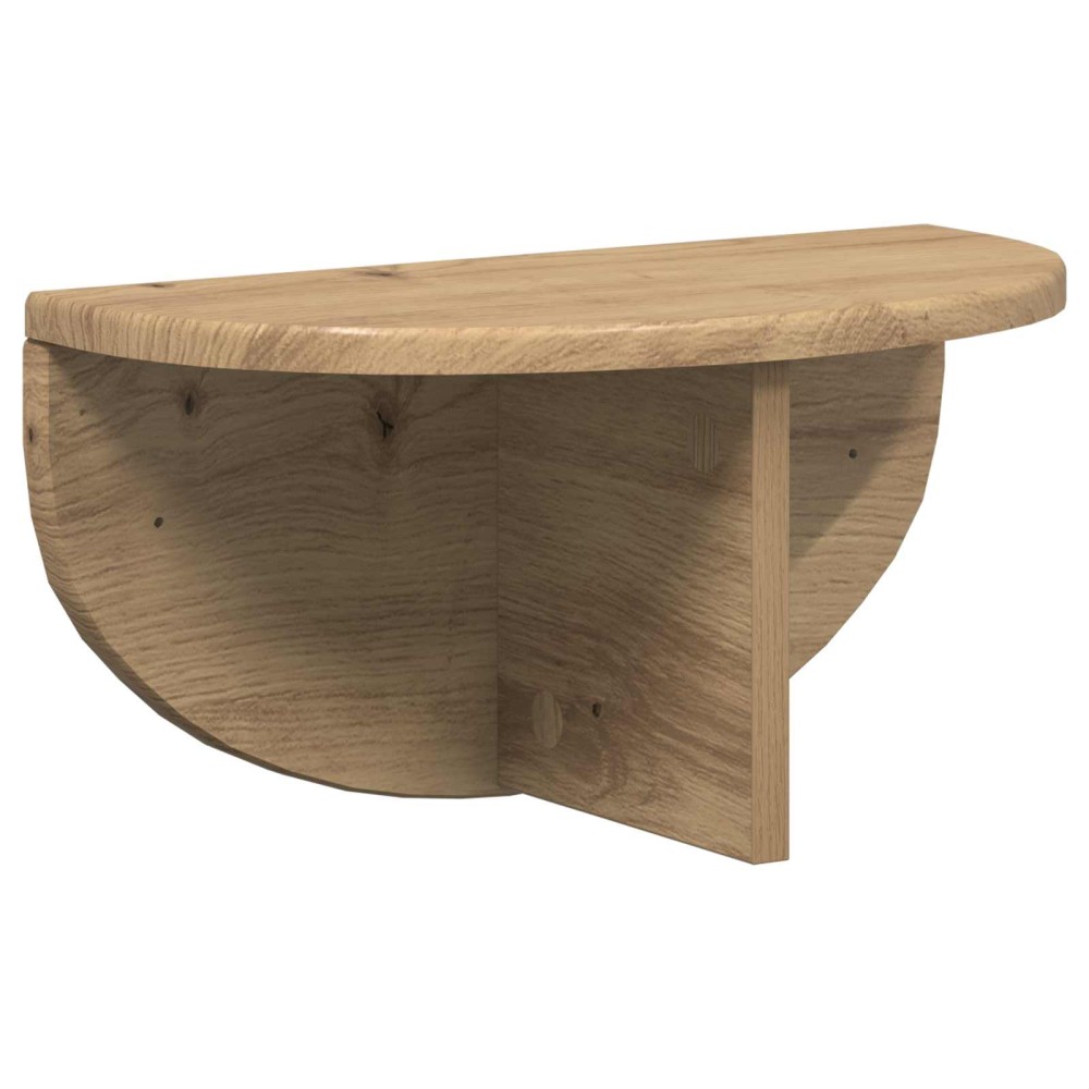 vidaXL Ράφι Τοίχου Επιτοίχιο Artisan Oak 38 x 19 x 19 εκ