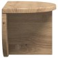 vidaXL Ράφι Τοίχου Επιτοίχιο Artisan Oak 38 x 19 x 19 εκ