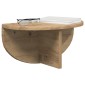 vidaXL Ράφι Τοίχου Επιτοίχιο 2 τμχ. Artisan Oak 38 x 19 x 19 εκ