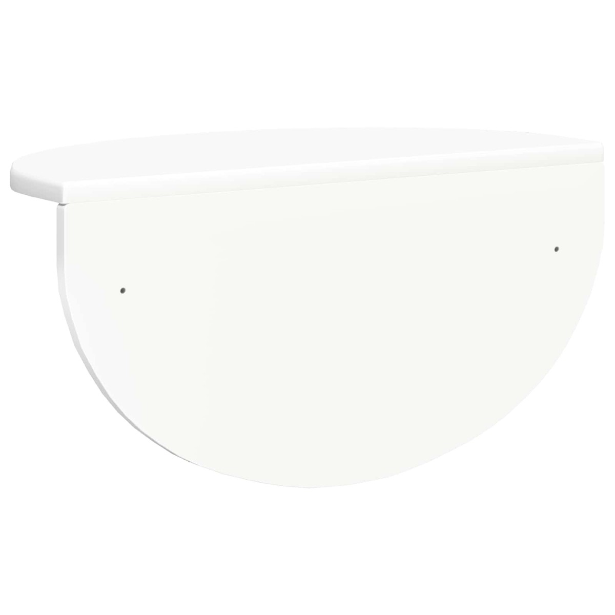 vidaXL Ράφι Τοίχου Επιτοίχιο Λευκό 48 x 24 x 24 εκ Επεξεργασμένο Ξύλο
