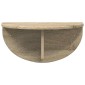 vidaXL Ράφι Τοίχου Επιτοίχιο Δρύς Sonoma 48 x 24 x 24 εκ