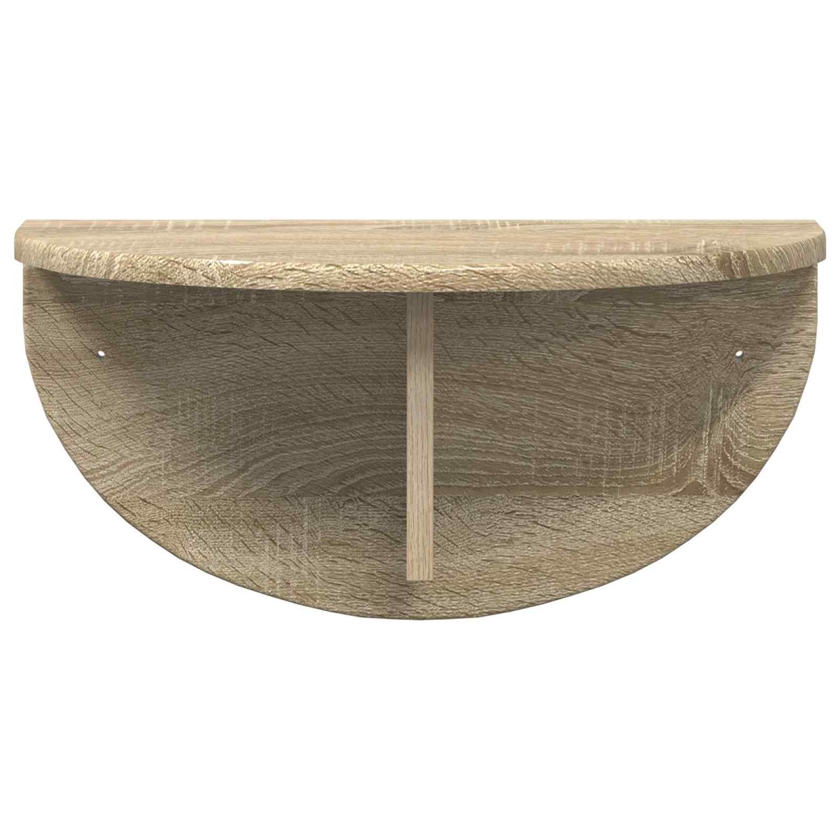 vidaXL Ράφι Τοίχου Επιτοίχιο 2 τμχ. Δρύς Sonoma 48 x 24 x 24 εκ